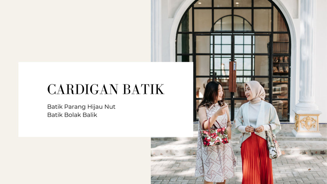 Cardigan Batik Nah Gee Motif Batik Parang