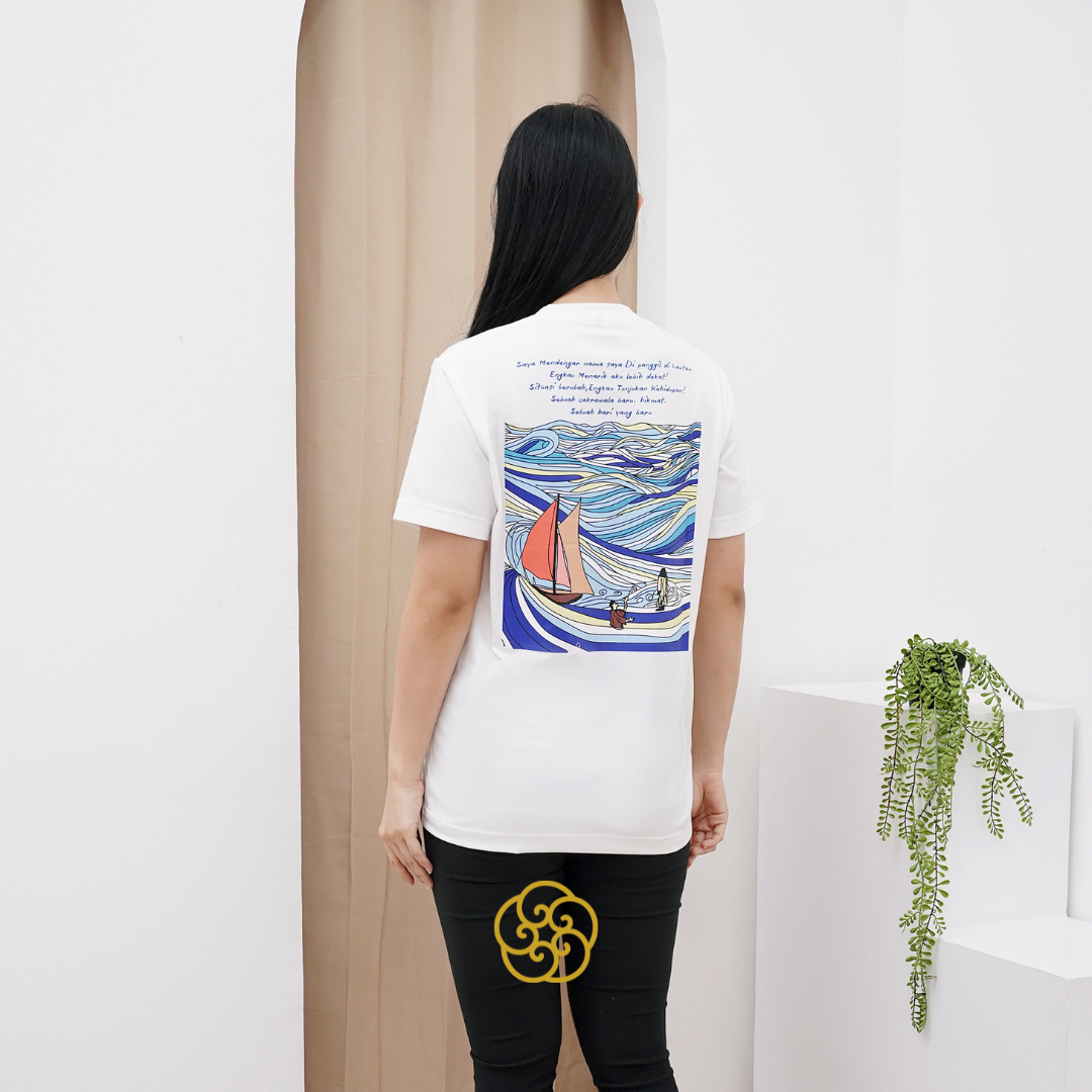 Kaos Rohani - Kemana Engkau Panggil, Aku Kesana! Tshirt 24s