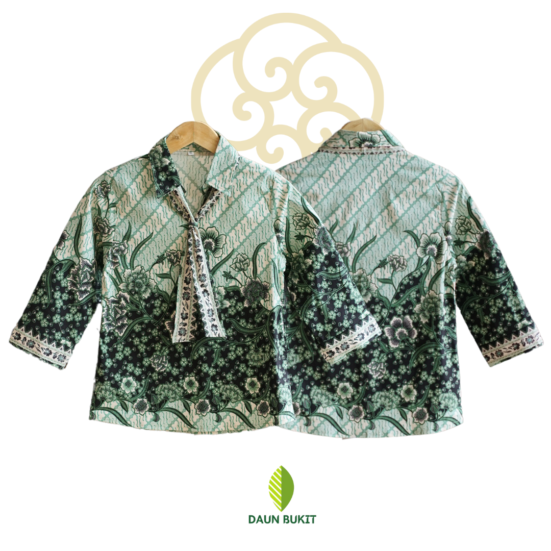 Batik Parang Wanita Tali Kerah