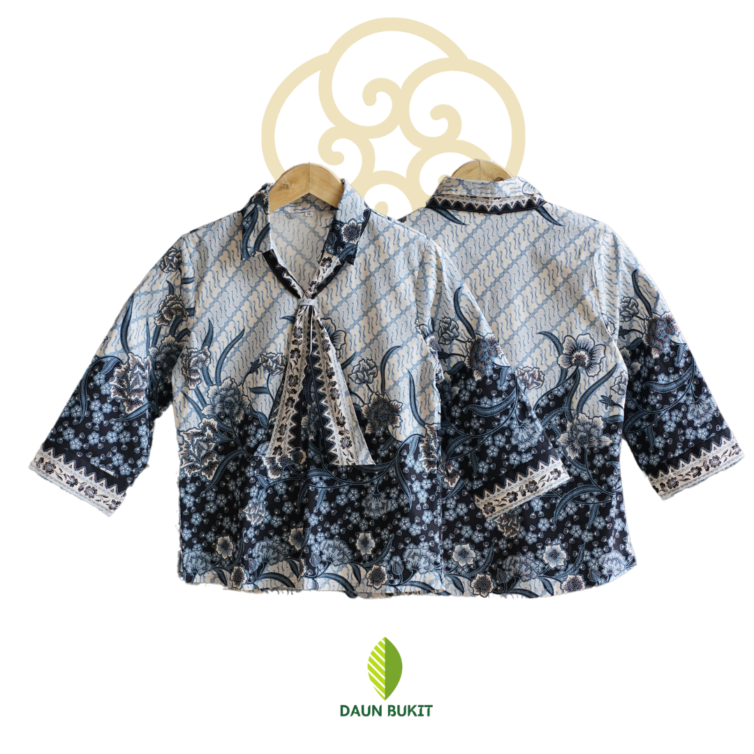 Batik Parang Wanita Tali Kerah