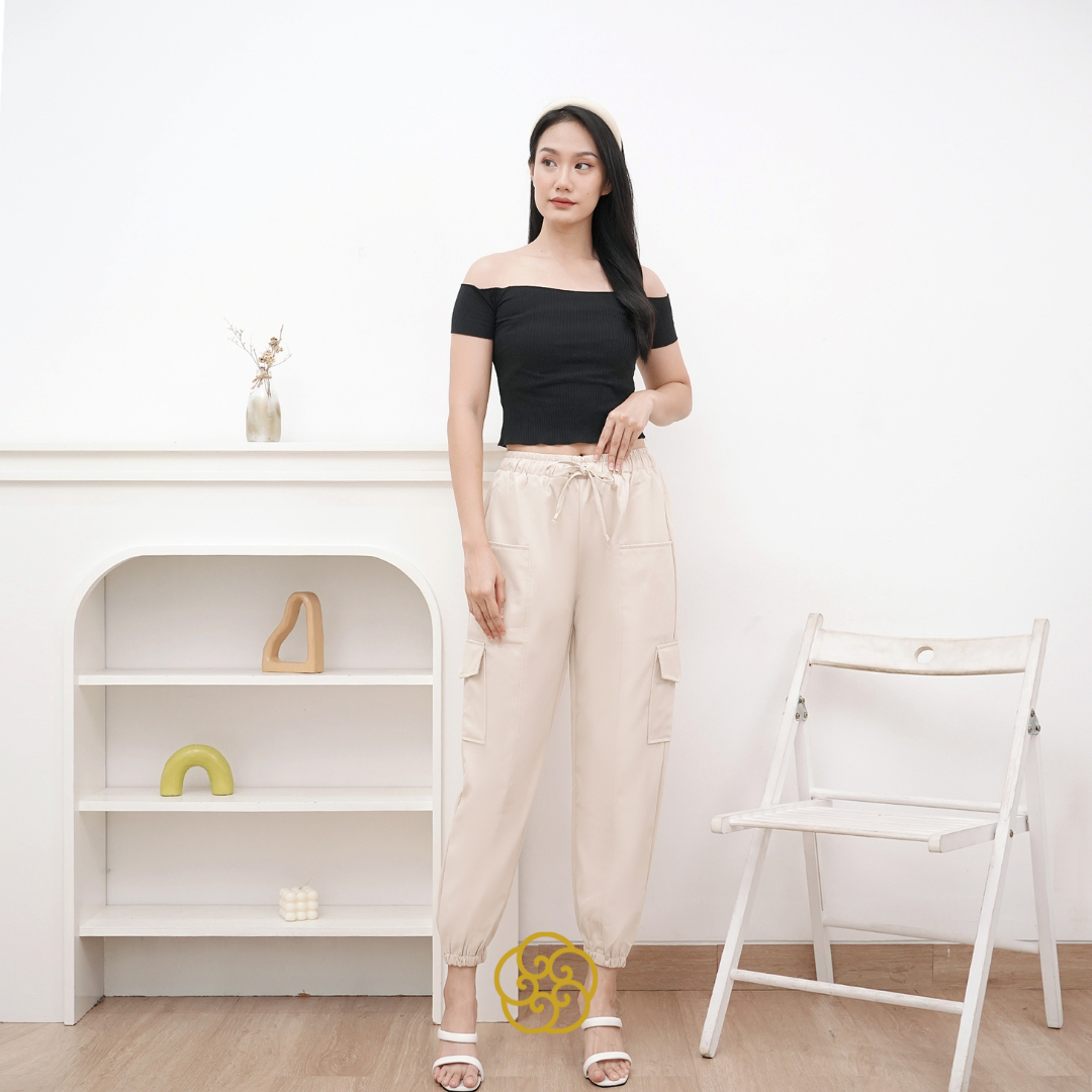 Gayatri Cargo Pants/Celana Cargo Wanita Premium