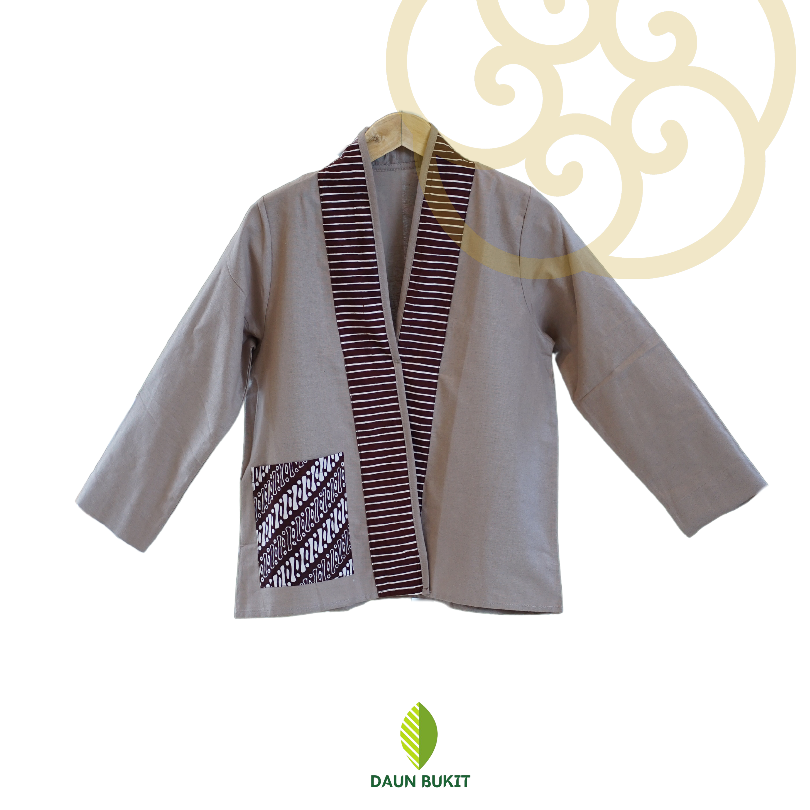 Gendhis Cardigan Kimono Outer Linen Premium
