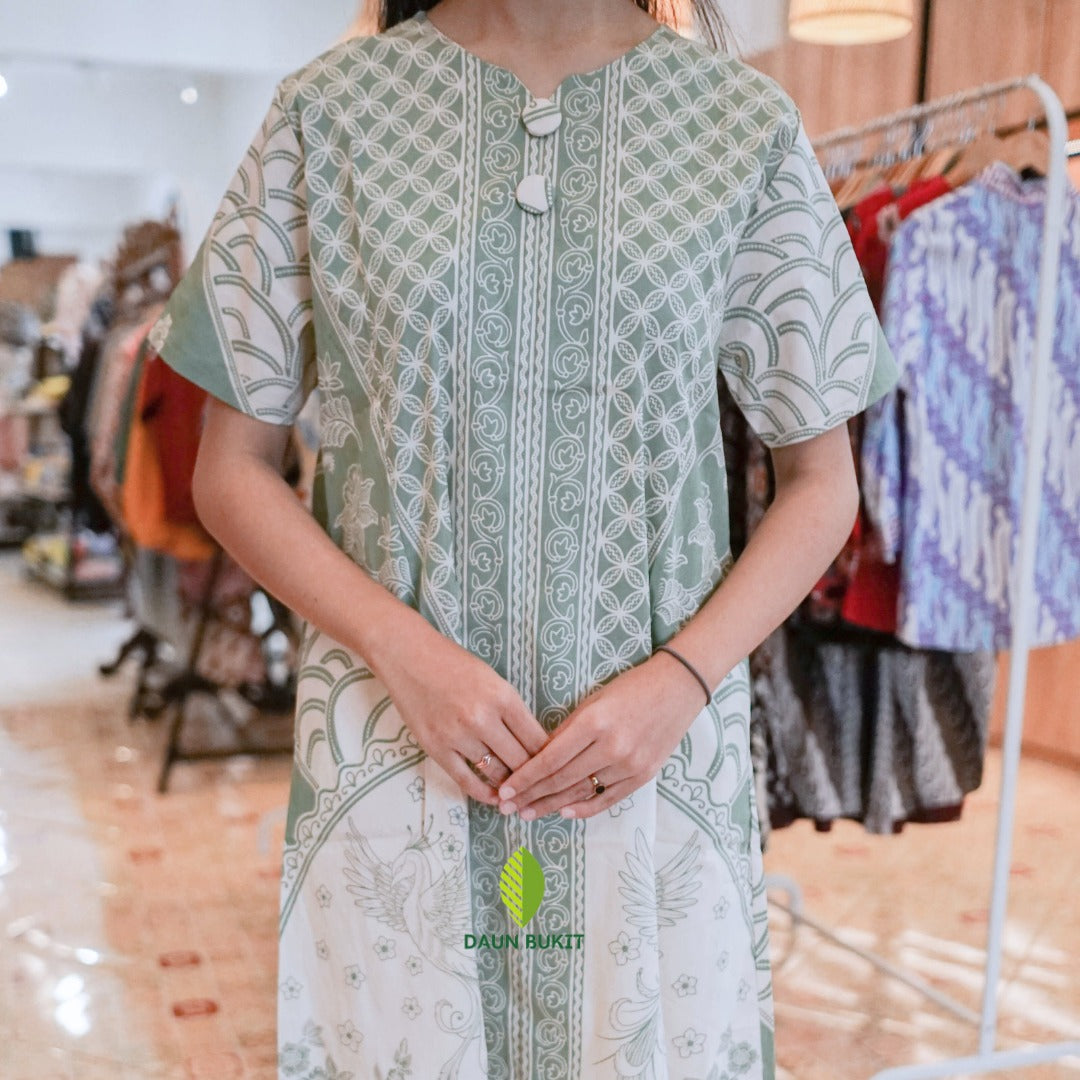 Dress Batik Kawung Wanita