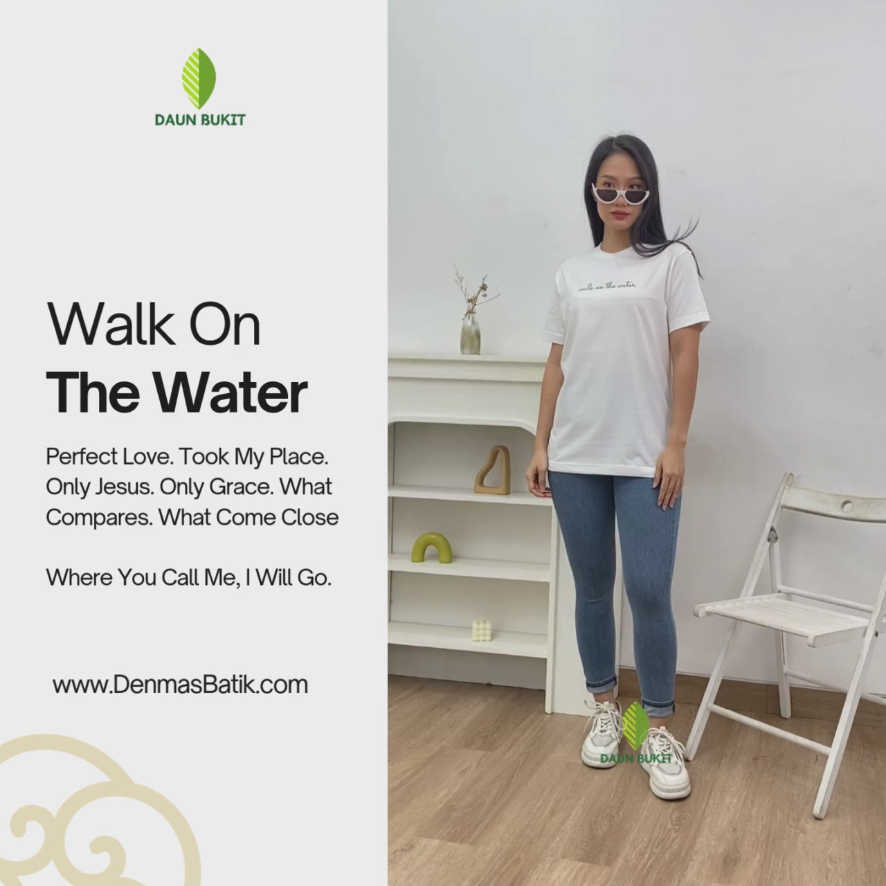 Walk On The Water Tshirt 2