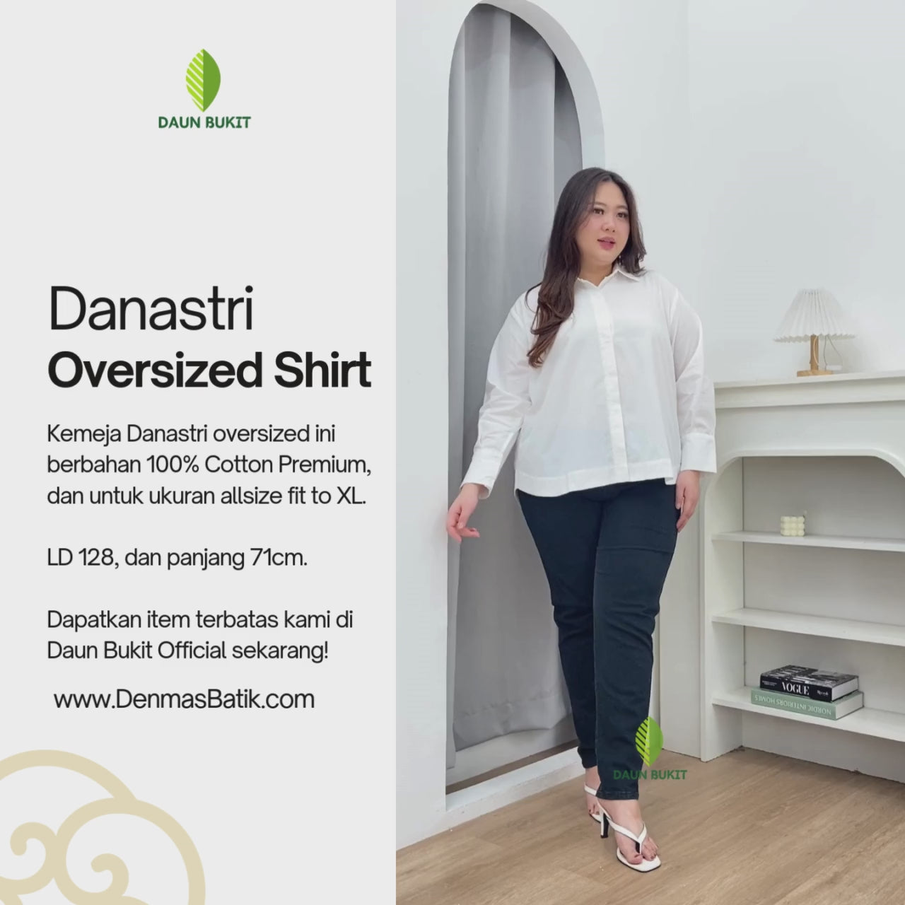 Danastri Shirt Kemeja Casual Premium