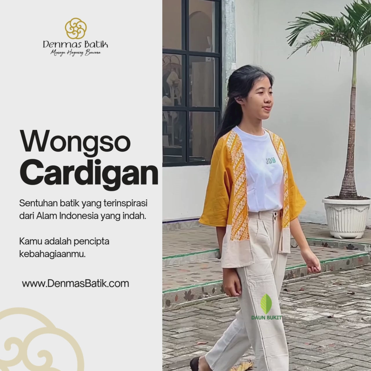 Wongso Cardigan Outer Linen