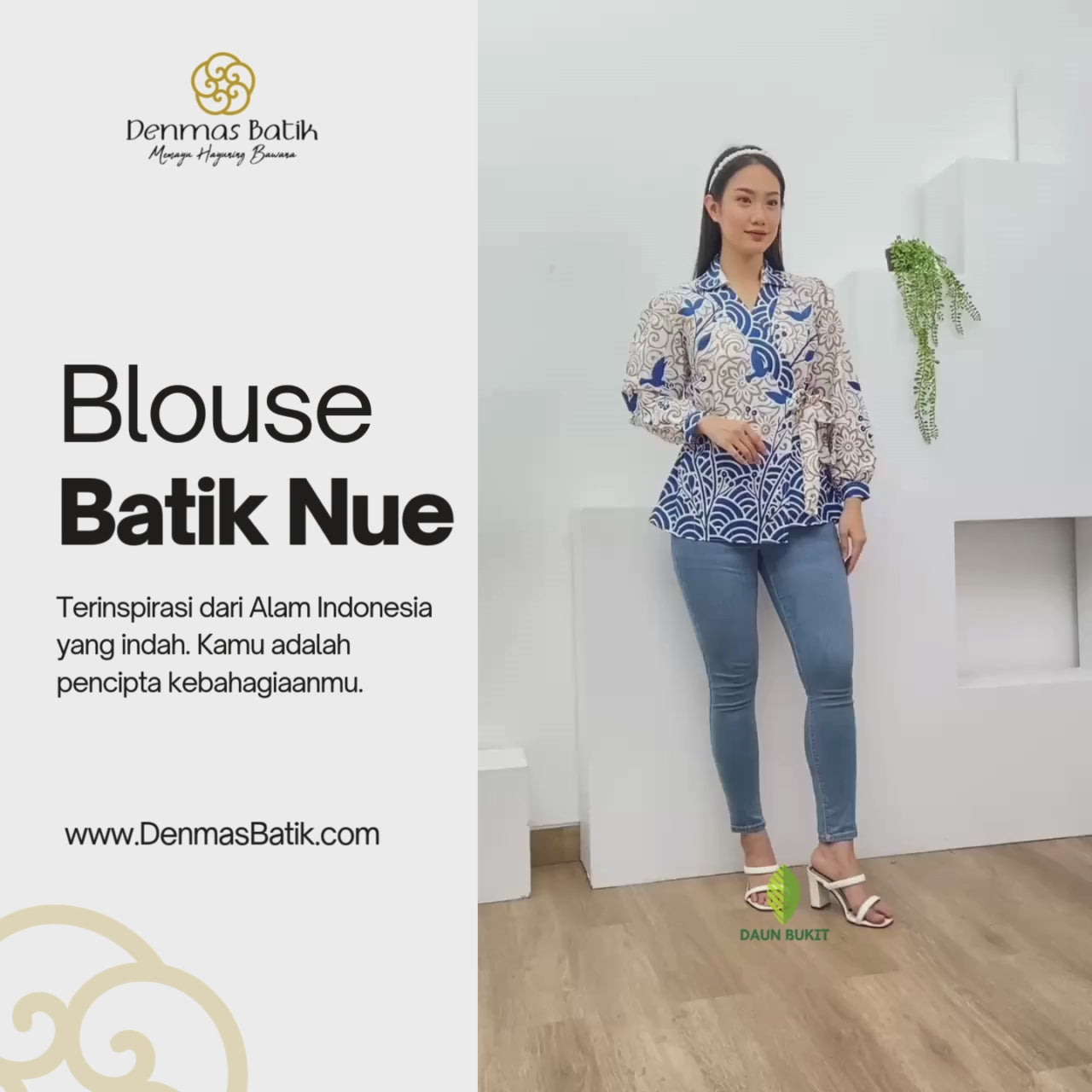 Blouse Kimono Batik Nuh