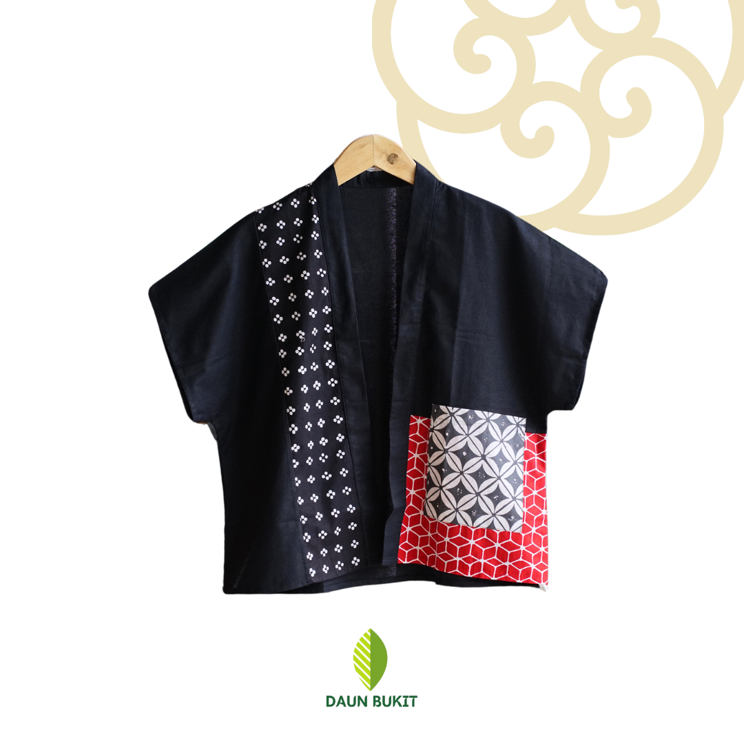 Ratimaya Outer Linen Batik Kawung Premium